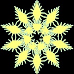 Yellow Snowflake
