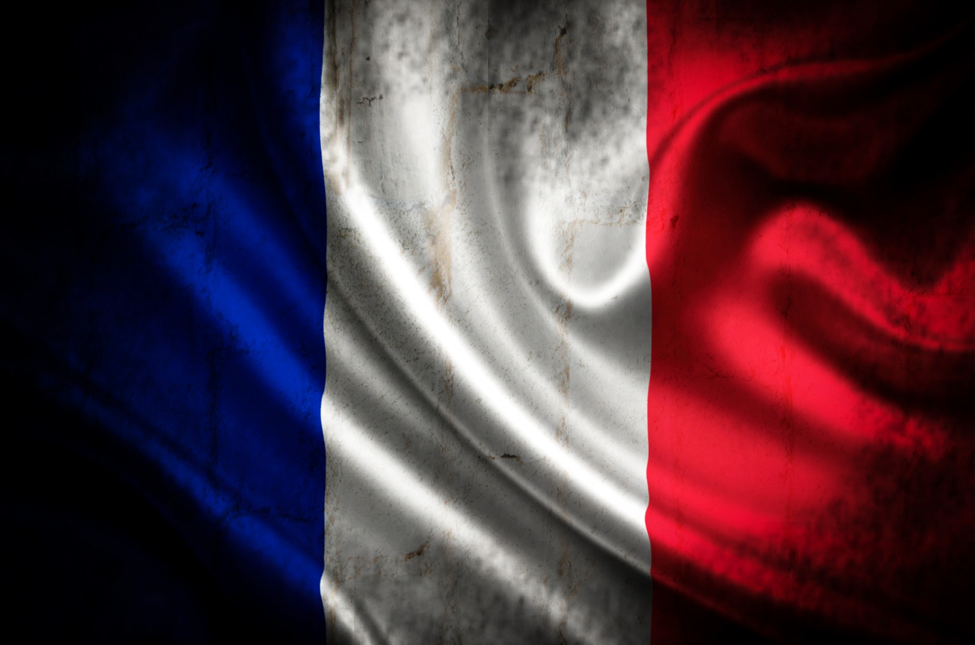Grunge France Flag