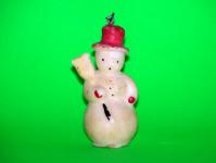 Antique Snowman Christmas Ornament