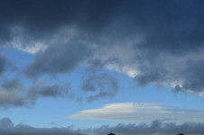 Cloud-shaped UFO