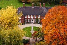 Mansion In Autumn