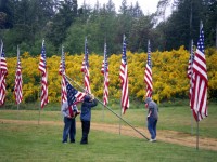 Memorial Day Flags