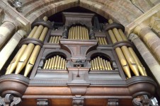 Old Organ In The Church