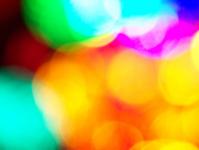 Out-of-focus Christmas Lights