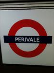 Perivale Underground Station Sign