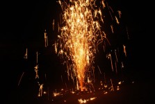 Sparkling Fireworks Cone