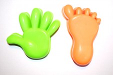 Plastic Model Of Hand And Foot