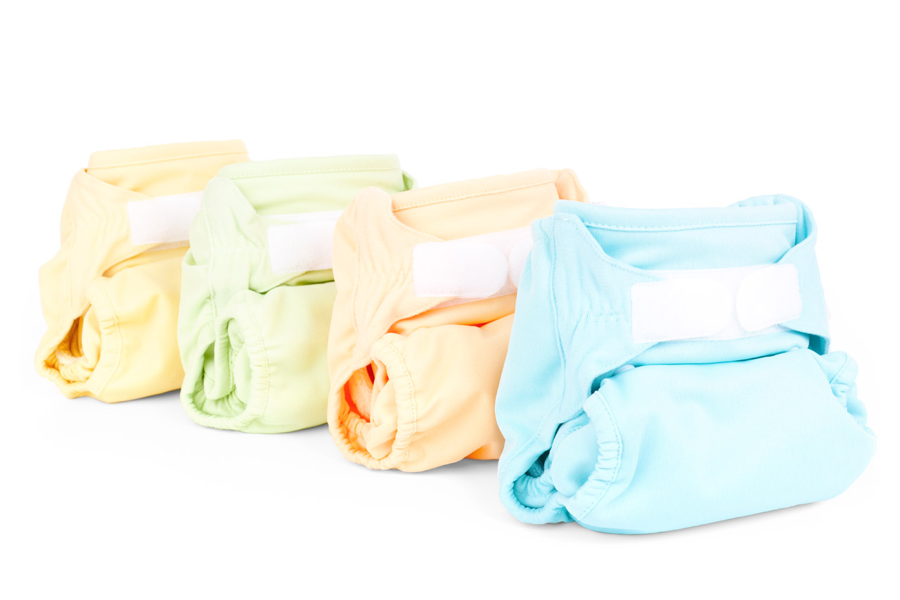 Colorful Diapers