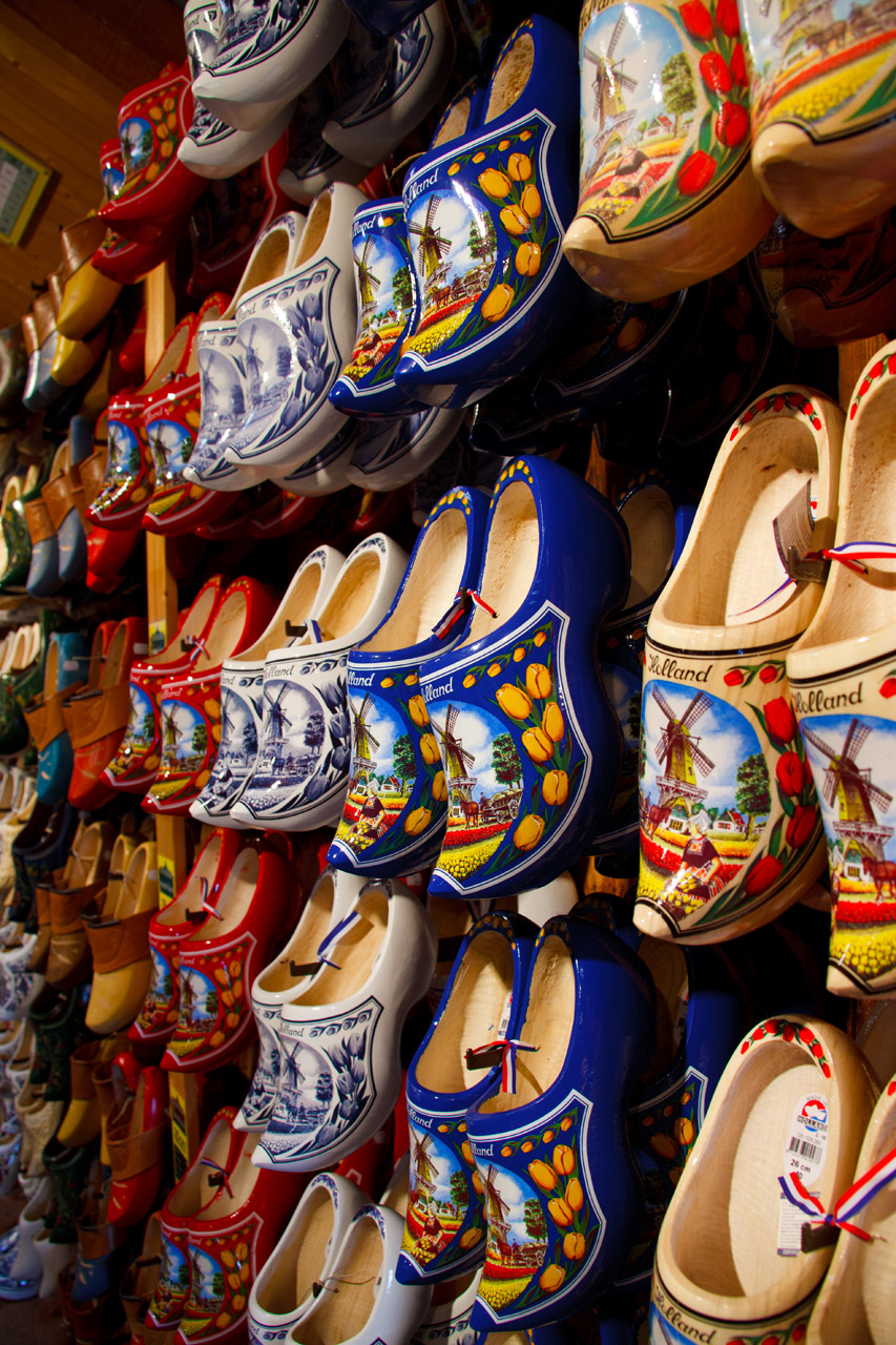 Colorful Wooden Clogs