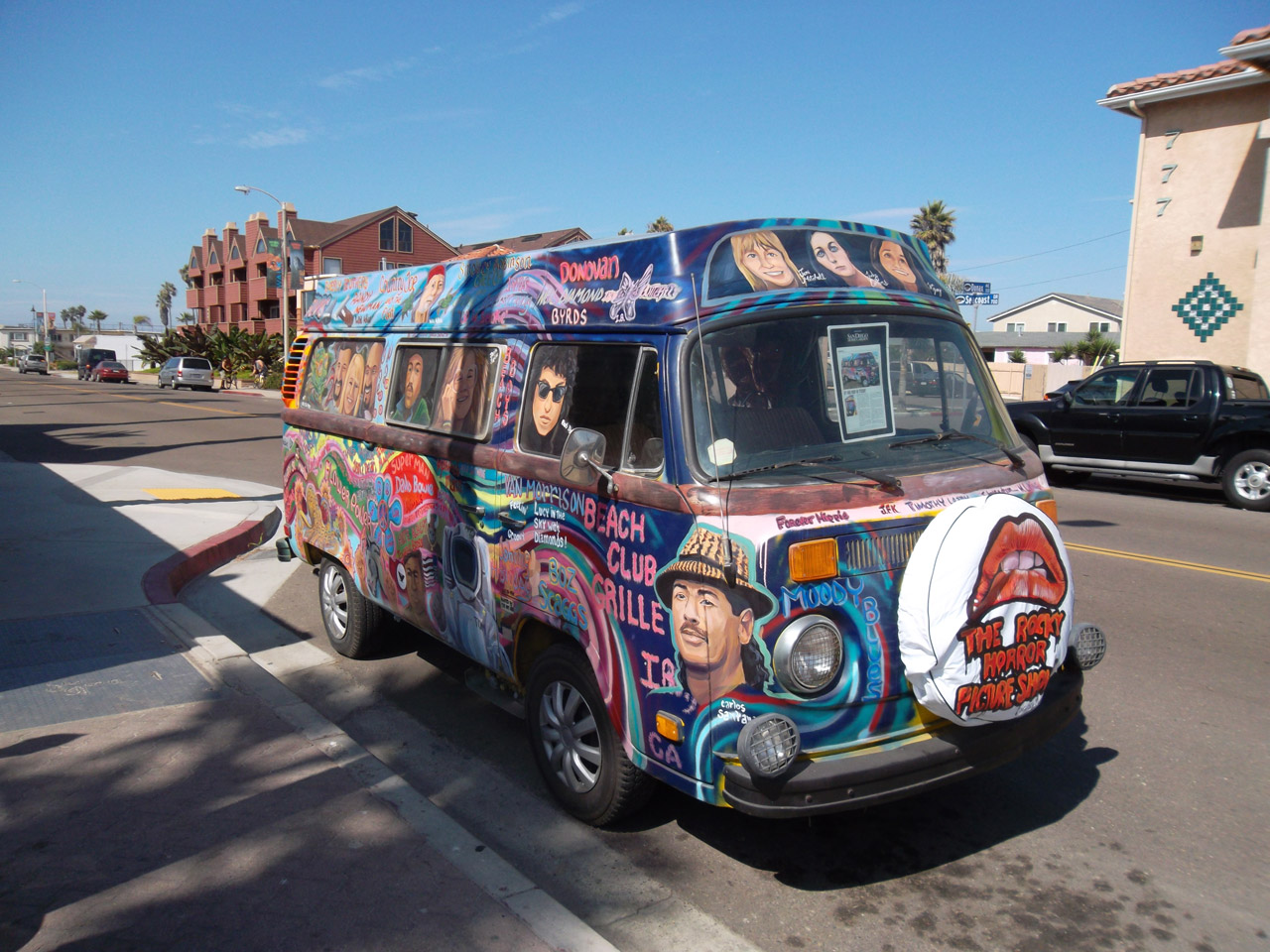 Hippy Van in IB, south San Diego