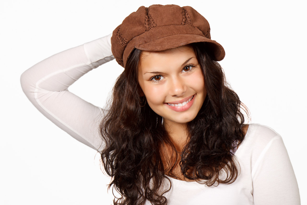 Model In A Hat