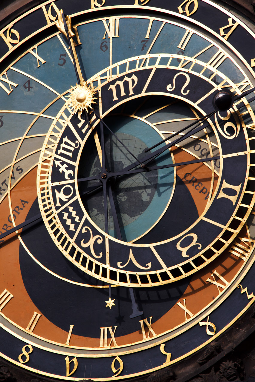 Prague Astronomical Clock Detail