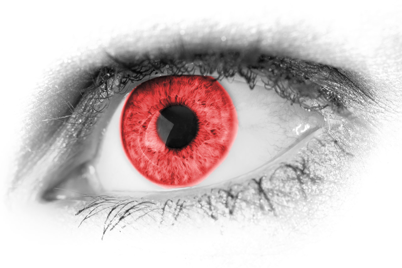 Red Eye Detail