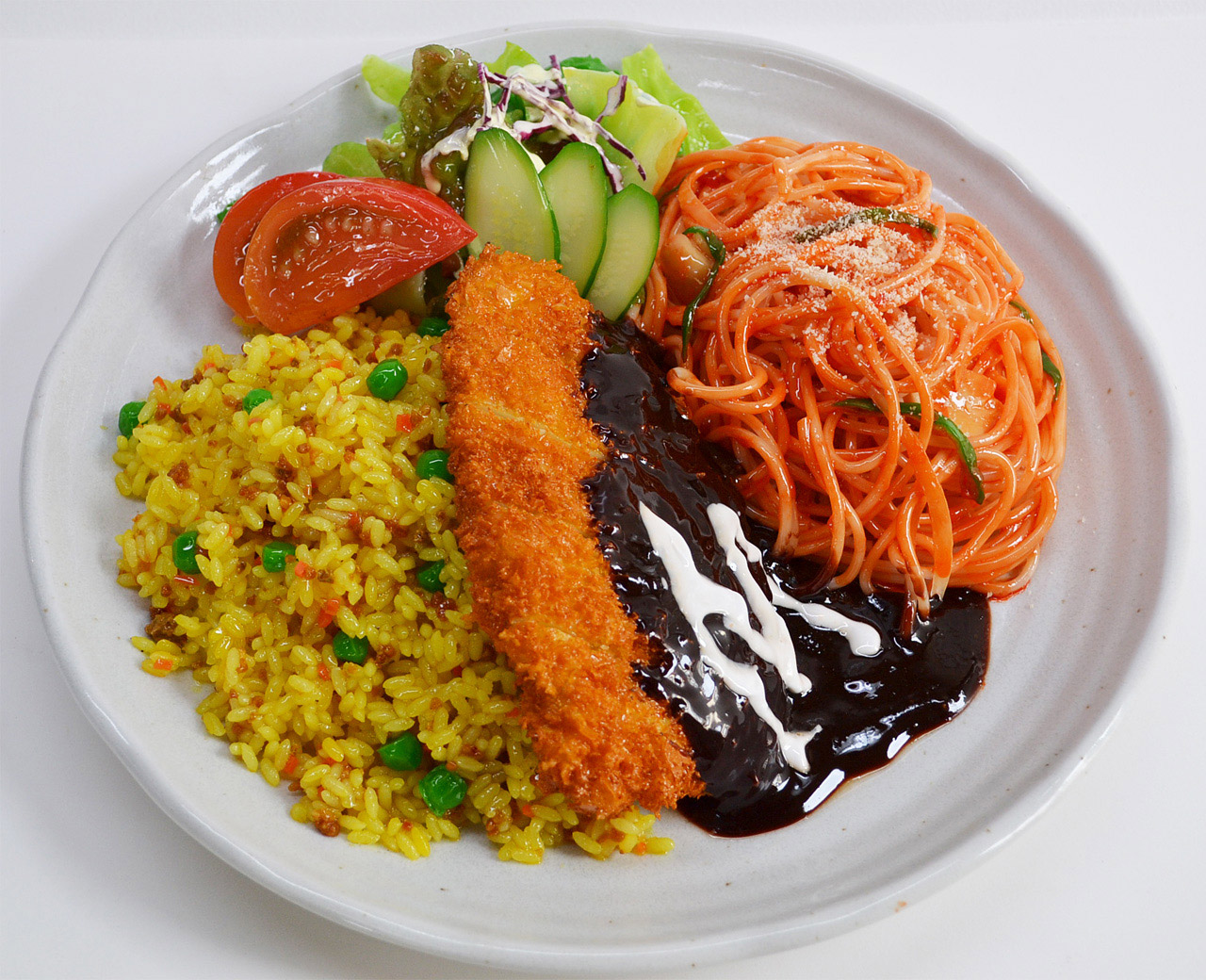 White back,Toruko Rice,Turkish Rice,Japanese food,fake food,food,pilaf,noodle,omelette,spaghetti