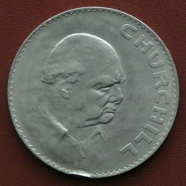 1965 Churchill Elizabeth Coin Free Stock Photo Public Domain