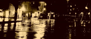 Berlin Street At Night