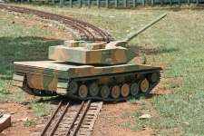 German A 7 Leopard Model Tank