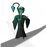 Green Skeleton