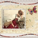 Gypsy Girl Scrapbooking Page