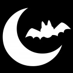 Moon And Bat