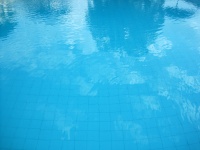 Reflections In Swimming Pool