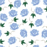 Roses Wallpaper Background Blue
