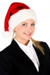 Santa Business Woman
