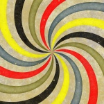 Swirling Colorful Stripes