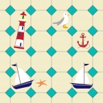 Tile Pattern With Boats