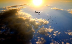 UAV Above The Clouds