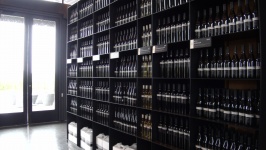 Wall Of Wine Bottles