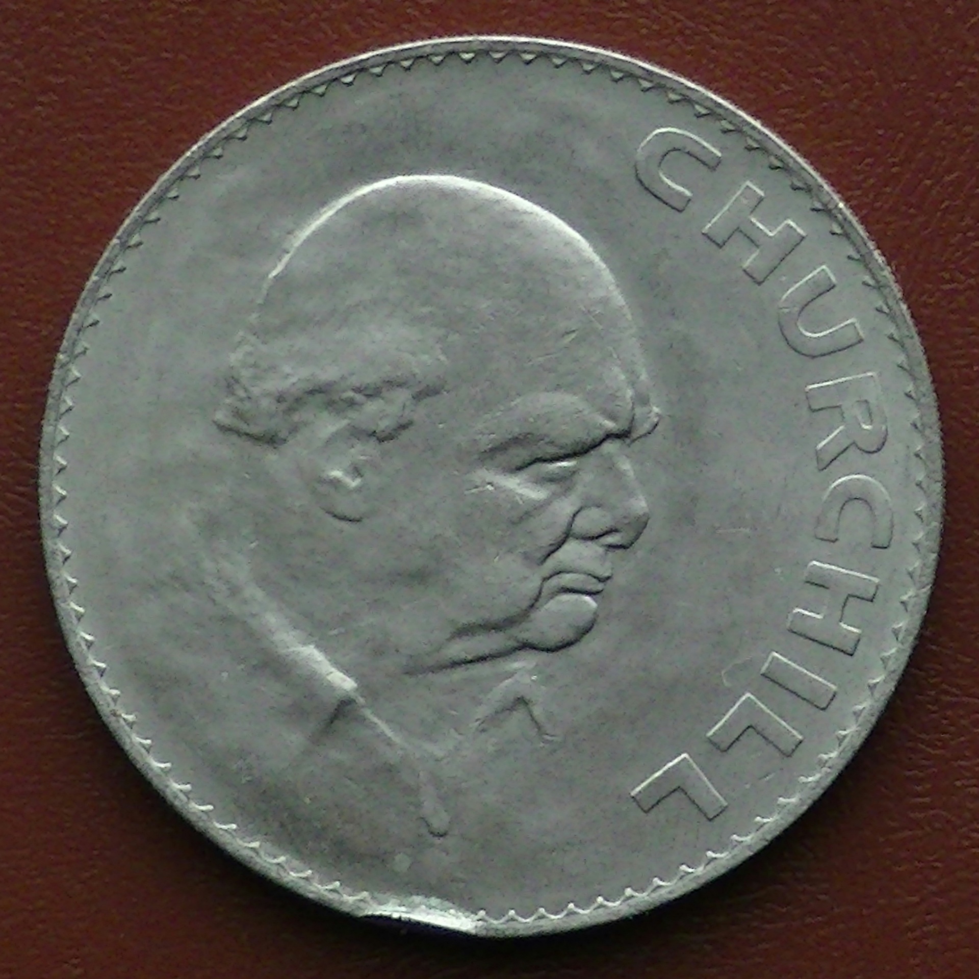 1965 Churchill Elizabeth Coin