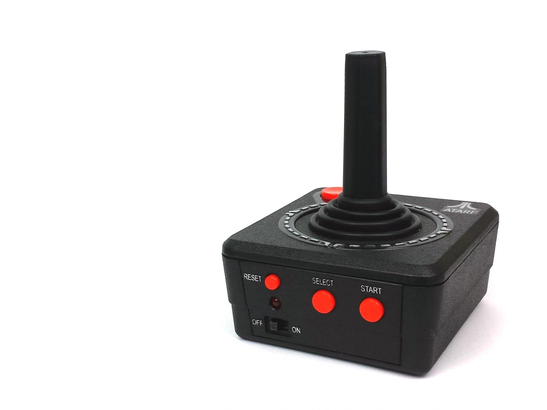 Atari Classics Plug n Play joystick on a white background