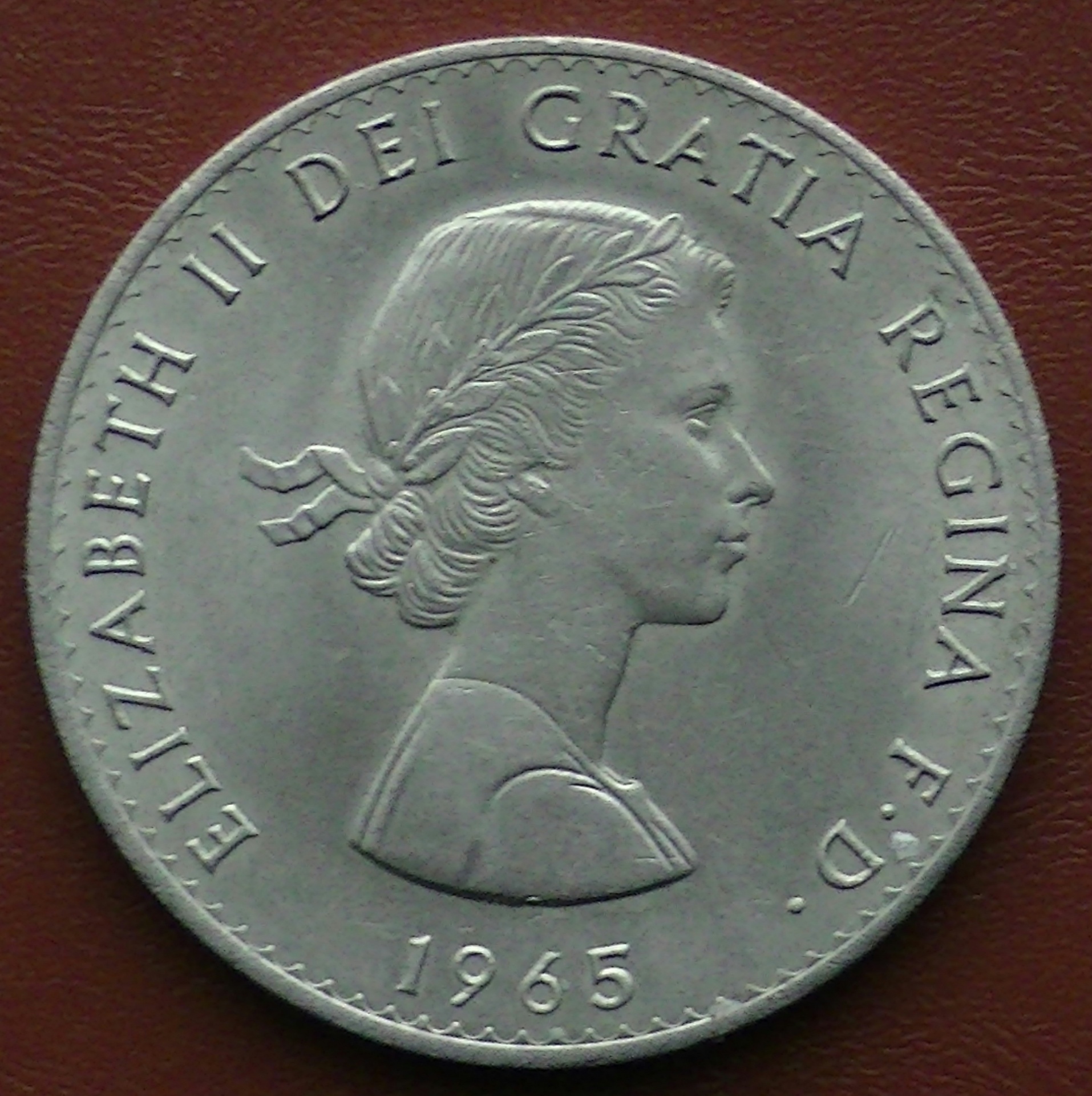 Elizabeth Churchill 1965 Coin