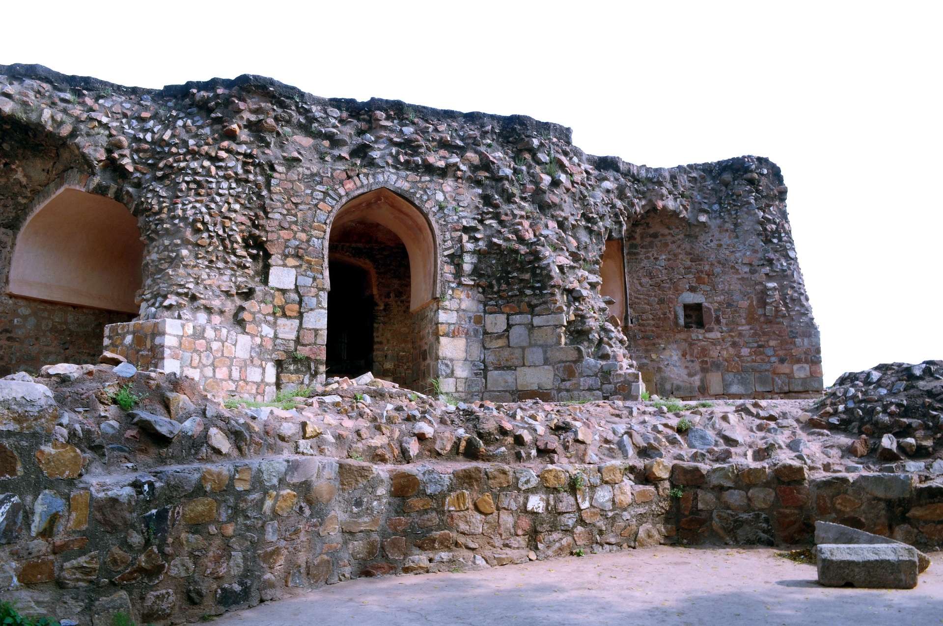 Ruins of 15th century Indian fort