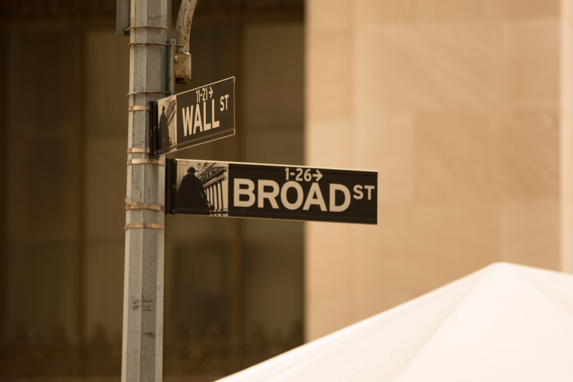 Street Sign Of Broadway