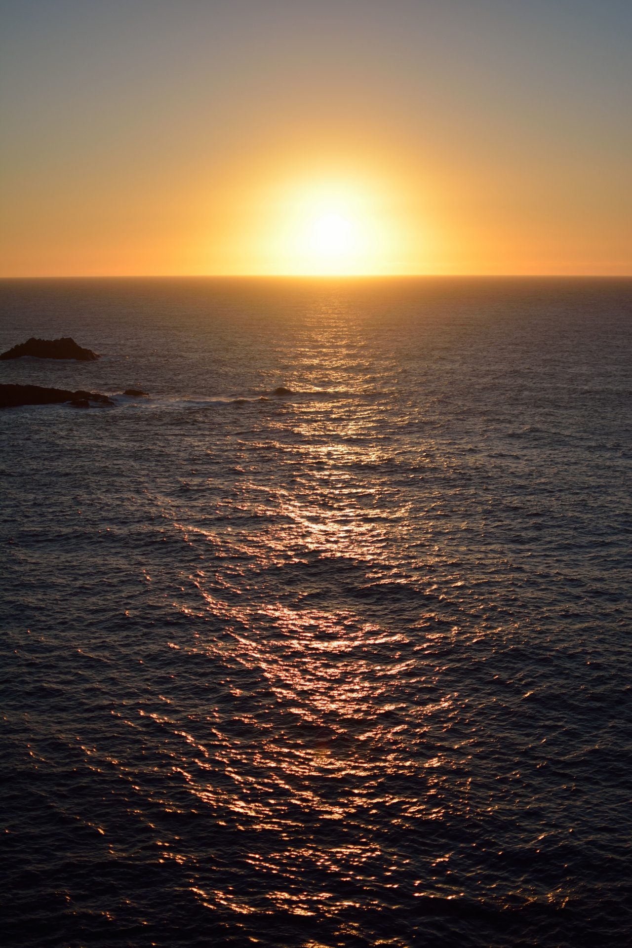 Sunset In The Atlantic Ocean