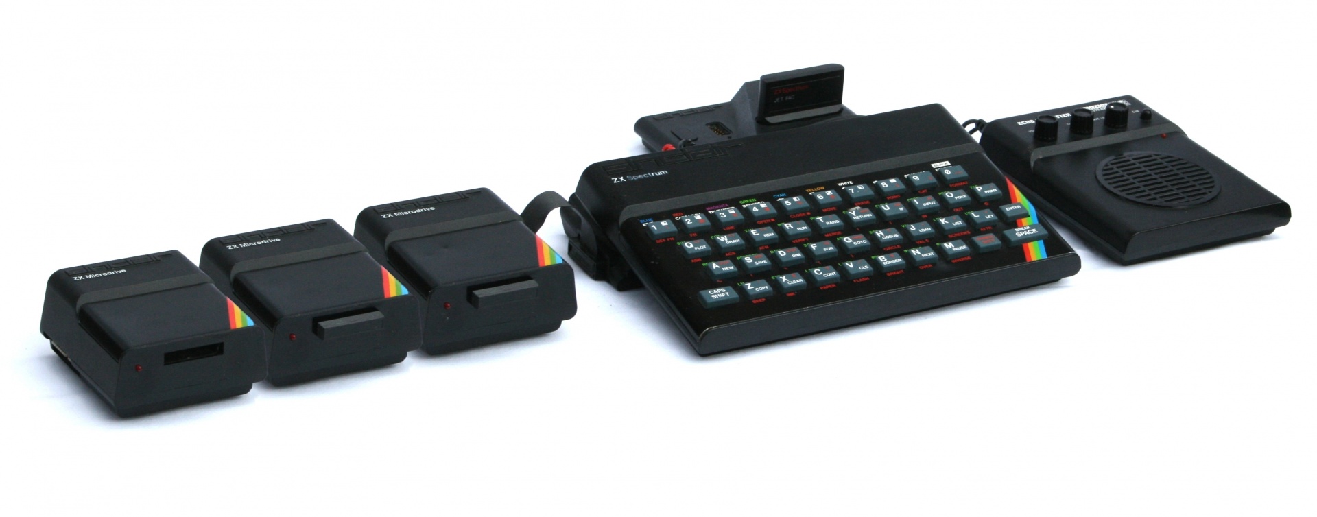 ZX Spectrum And Three Microdrives