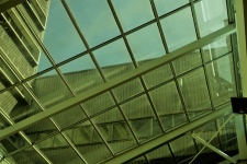 Architecture And Glass Roof