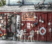Boathouse In HDR