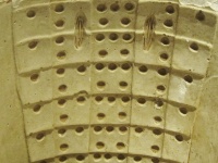Breastplate Detail Of Clay Soldier