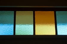 Coloured Stained Glass Panes