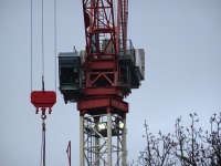 Construction Site Tower Crane