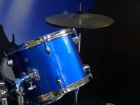Drum Kit And Hi Hat