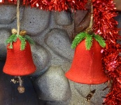 Festive Christmas Bells And Glitter