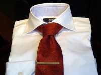 Folded Shirt And Tie