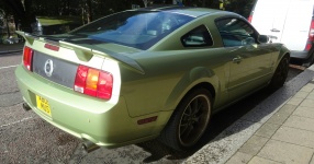Ford Mustang GT Rear Side