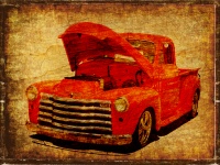 Old Truck Vintage Background