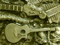Olive Guitars Background
