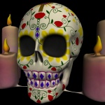 Skull And Candles